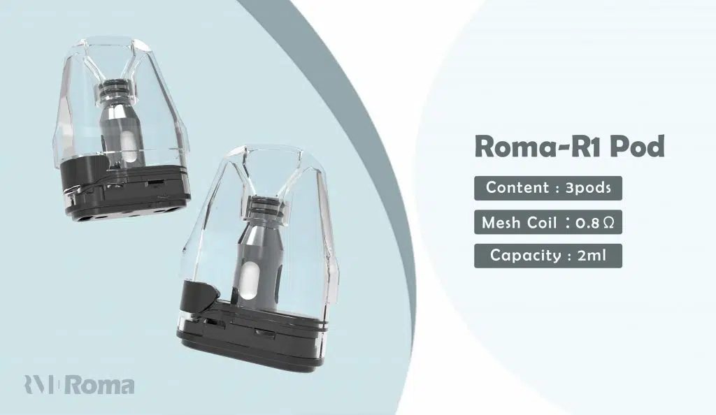 羅馬Roma R1空煙倉0.8歐 羅馬Roma R1空煙倉0.8歐