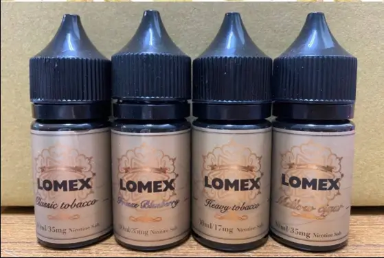 LOMEX鹽立方煙油美國原裝正品買五送一 | 30ML/35mg